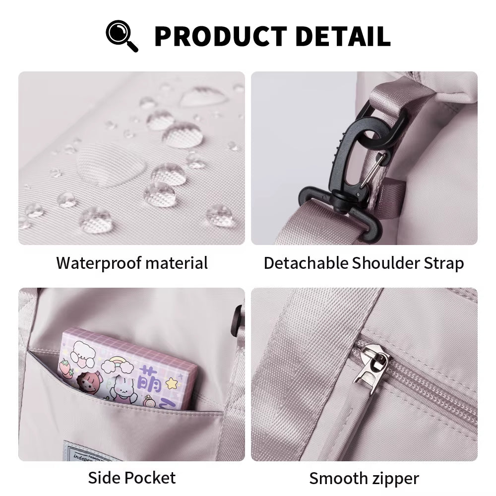 Waterproof Duffel Bags Gym Large Travel Tote Bag Weekender Carry on Overnight Travel Bags