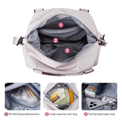 Waterproof Duffel Bags Gym Large Travel Tote Bag Weekender Carry on Overnight Travel Bags